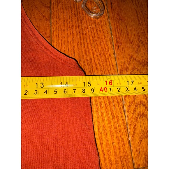CALIA by Carrie Underwood Rust Orange High Neck Tank Top Womens XS Activewear - Picture 5 of 5
